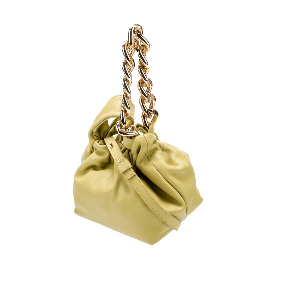 De Mellier Lime Green Santa Monica Chain Bag - Picture 7 of 16